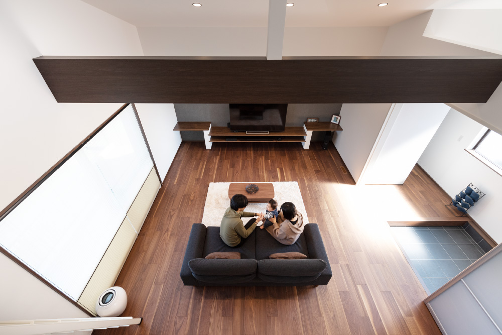 玄関・土間・リビング