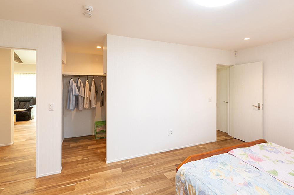 寝室・ウォークインクローゼット