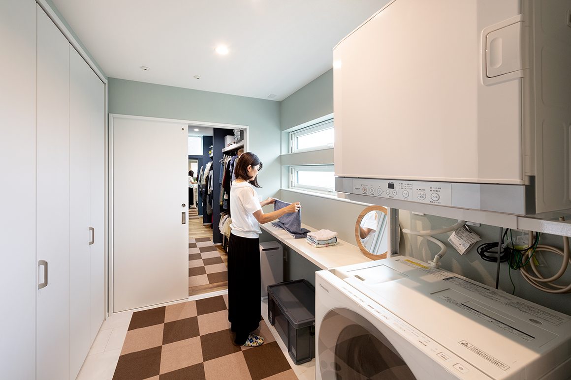 ランドリールーム・ウォークインクローゼット