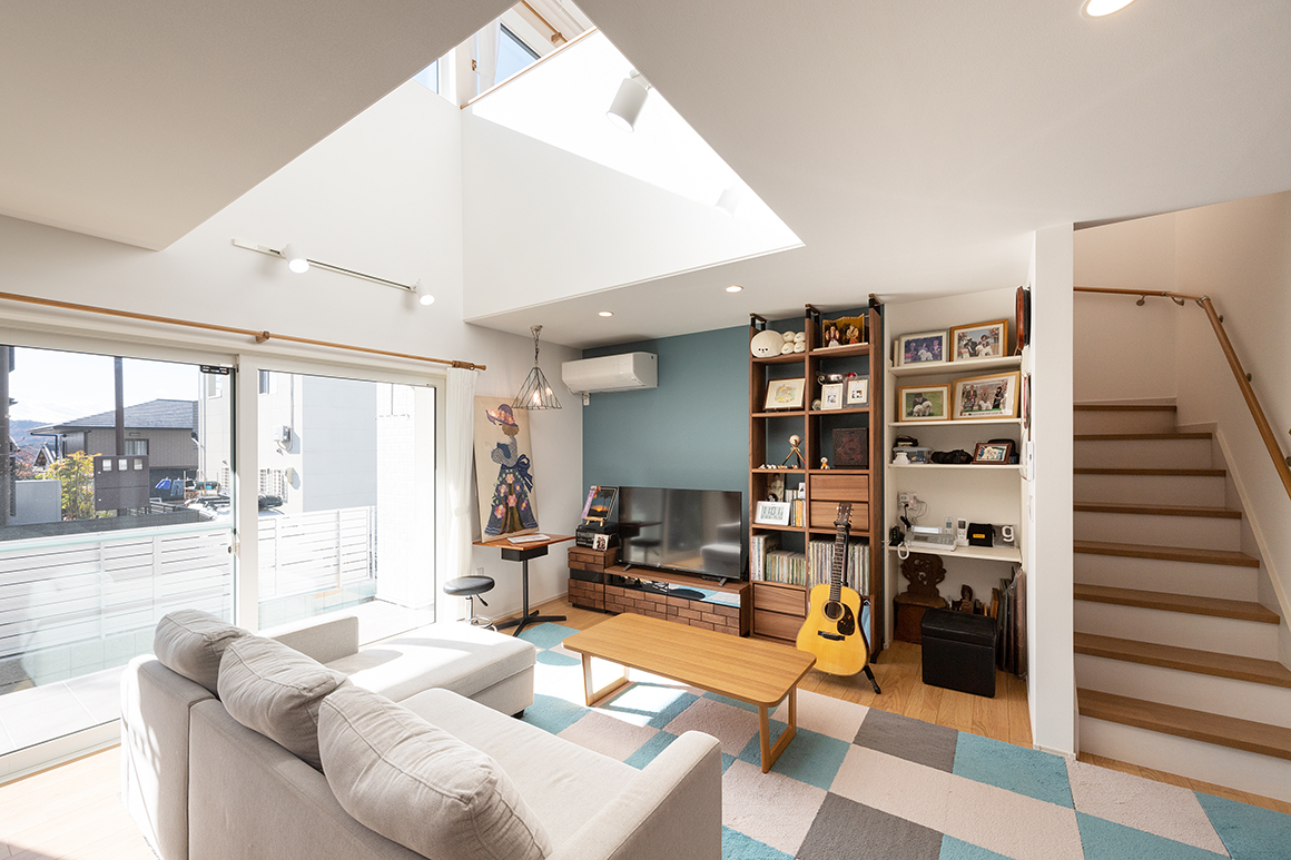 吹抜け・リビング