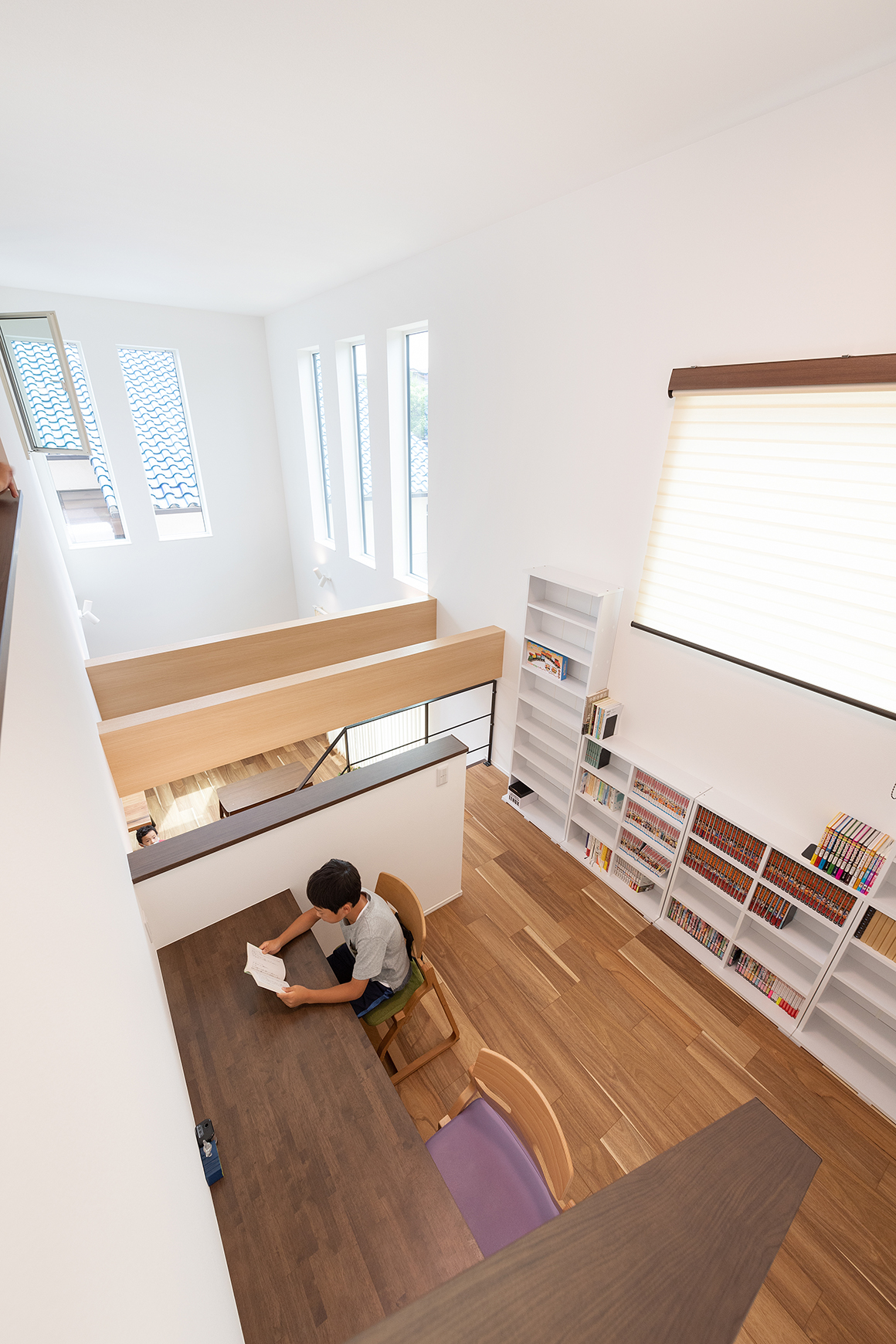 ファミリーライブラリー・吹抜け