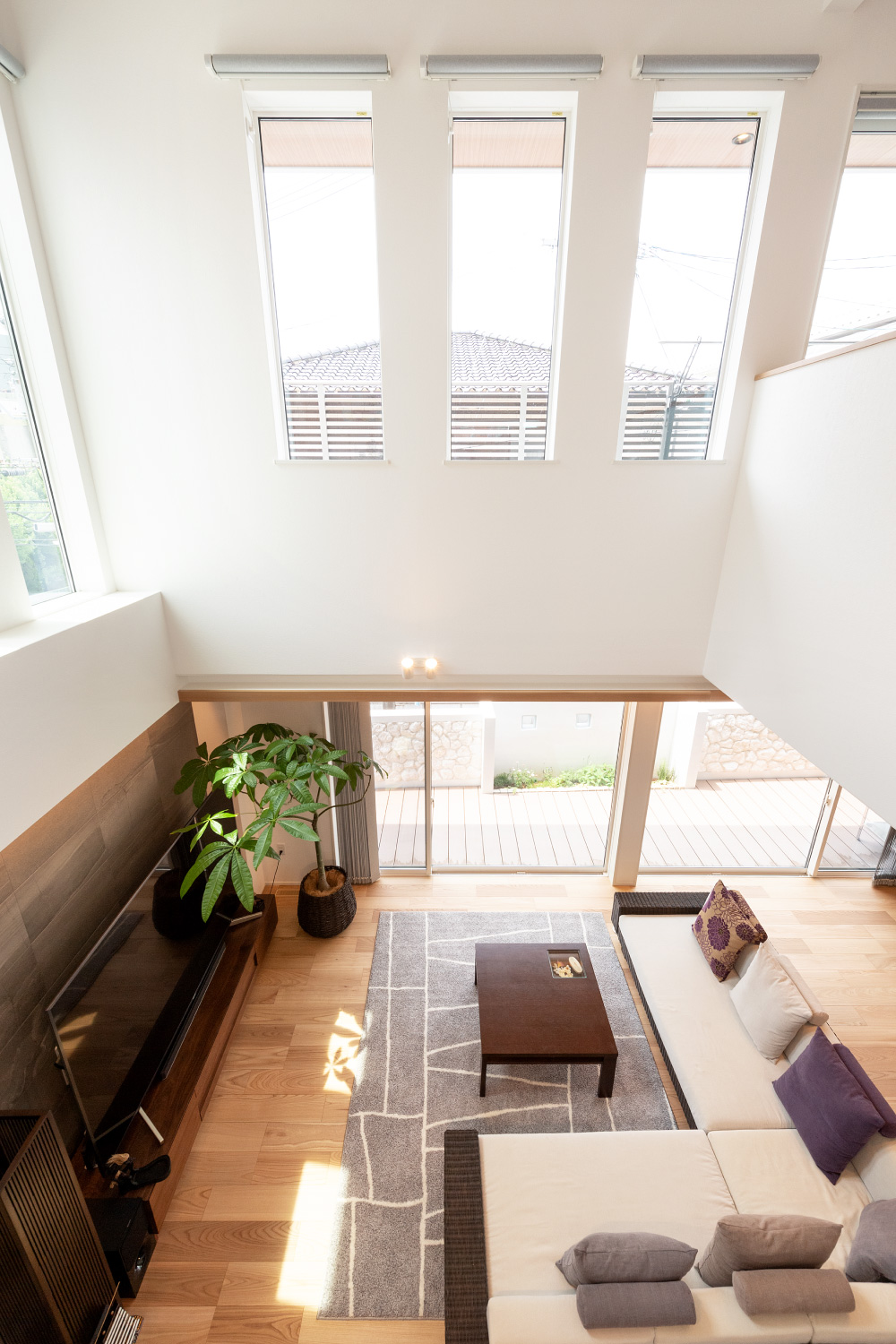 吹抜け・リビング