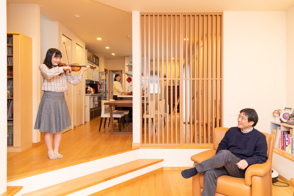 リビング・ダイニング・キッチン・ダウンフロア