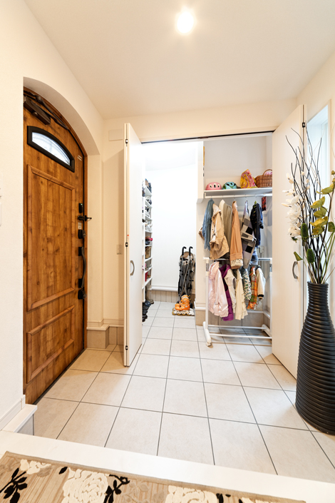 玄関・ウォークインクロゼット